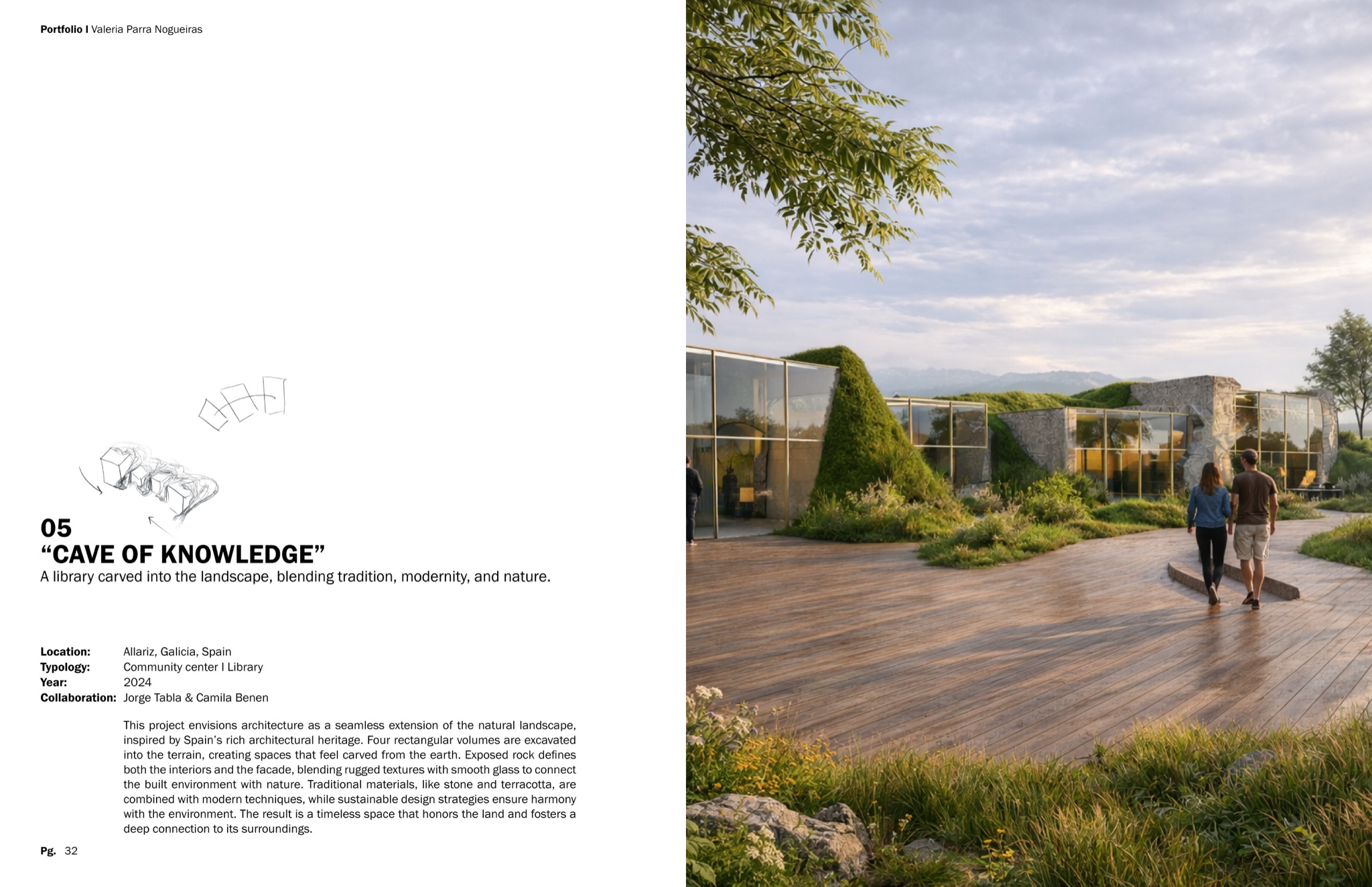 Architecture portfolio page 17 of 21